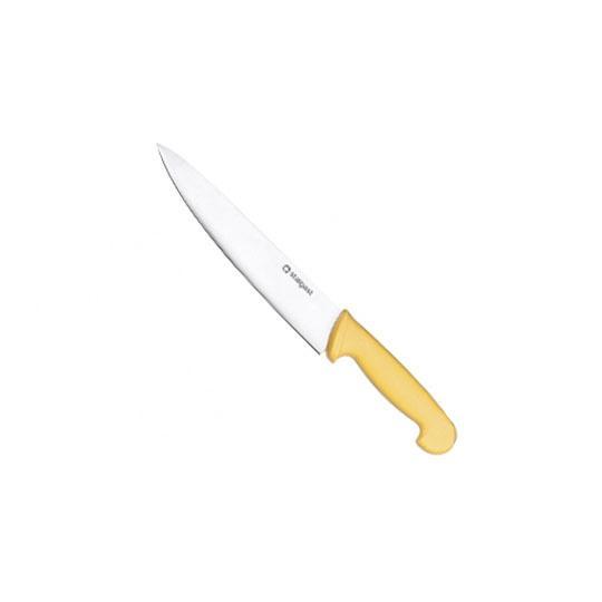 HACCP-Kuchynský nôž dlhý, žltý, 25cm