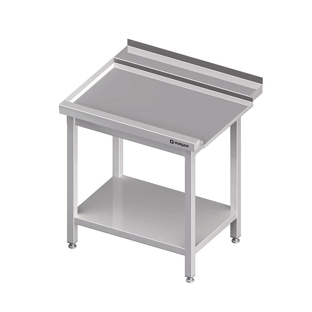 Výstupný stôl k priebežnej umývačke STALGAST - ĽAVÝ/1000x750x880 mm