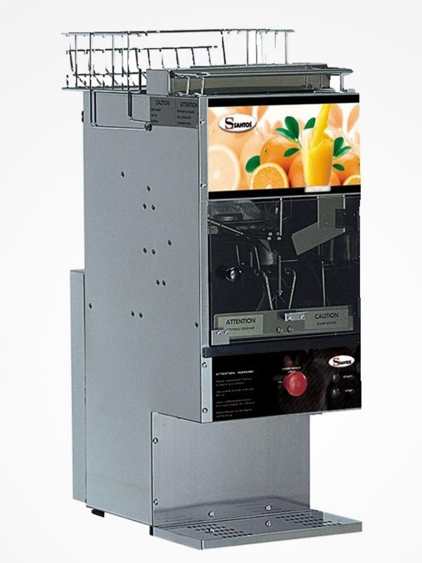 Odšťavovač pomarančov automatický  Santos s podstavcom