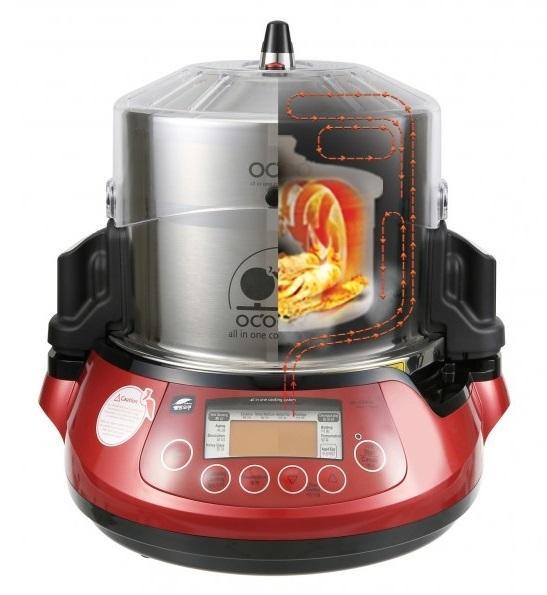 100% Chef OCOO parný hrniec - RED 2700RE