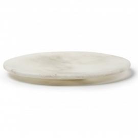 100% Chef White Round Plate XS