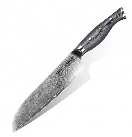 CHEF'S KNIVES nôž santoku 7" Damascus VG-10 steel 67 vrstiev