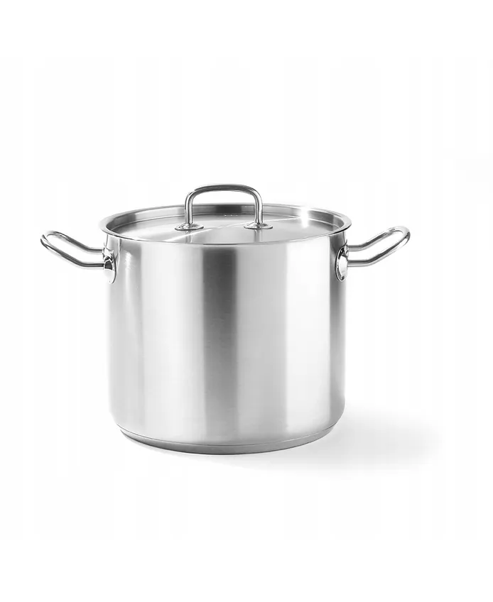 Stredný hrniec – s pokrievkou, HENDI, Kitchen Line, 3,5L, ⌀200x(H)115mm