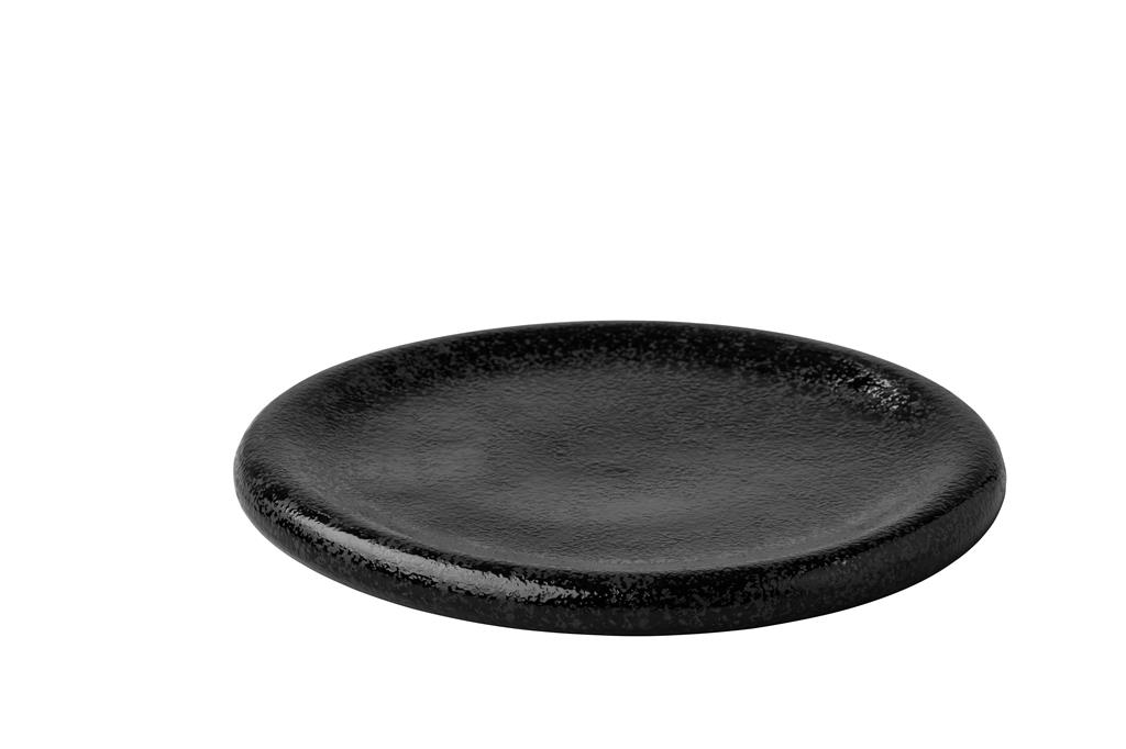 PLATE STONE BLACK 25,1 X 2,1 CM