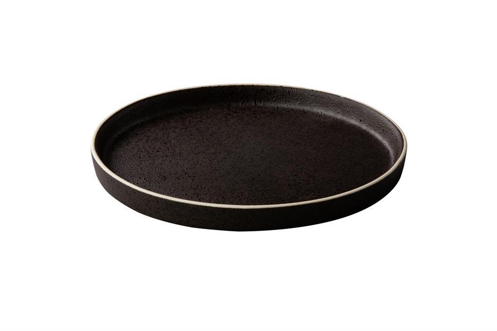 Obojstranný tanier BRISTOL BLACK 22cm