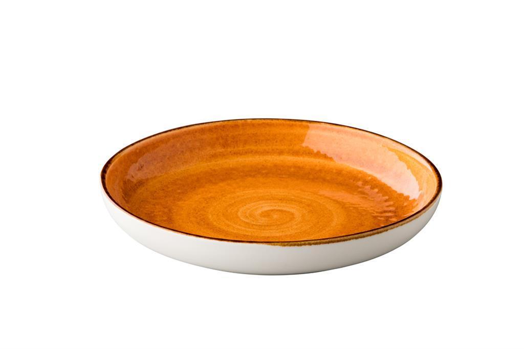 JERSEY orange hlboký tanier 26,5 cm
