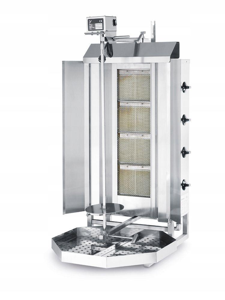 Plynový ražeň na kebab Profi Line, HENDI, Profi Line, 13kW, 735x745x(H)1110mm