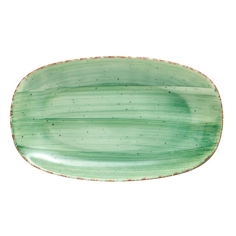 Nefryt oval dish, 260x150mm