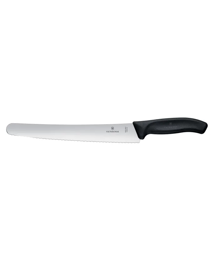 Cukrársky nôž, Victorinox, Čierna, (L)390mm