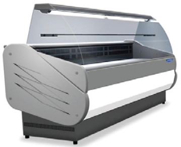 Univerzálna predajná vitrína SALINA 249 l – 0,48 kW