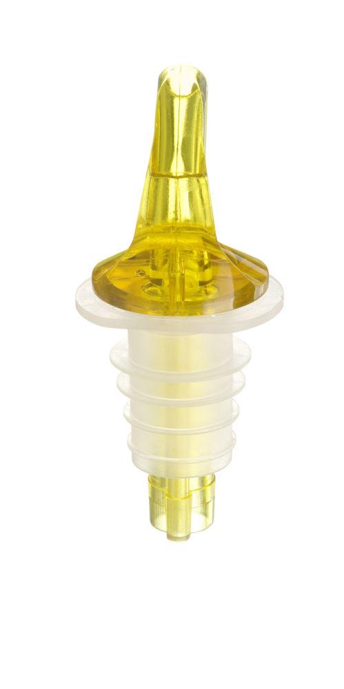 Set of 4 - Free Flow Pourer (Transparent Yellow)