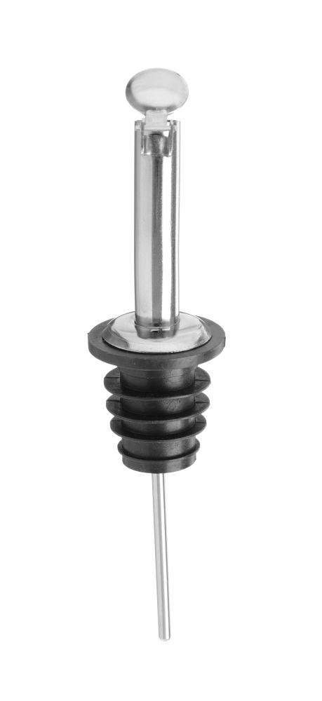 Set of 6 - Stainless Steel Jet Flow Pourer with Flip Top