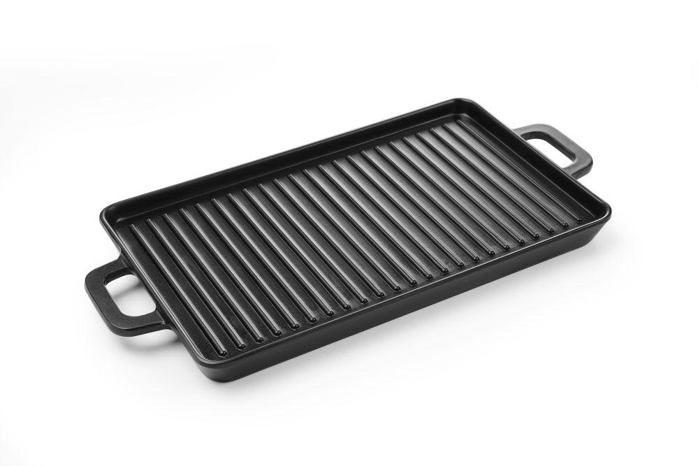 Little Chef melamine mini rectangular griddle pan, 320x162x(H)20mm