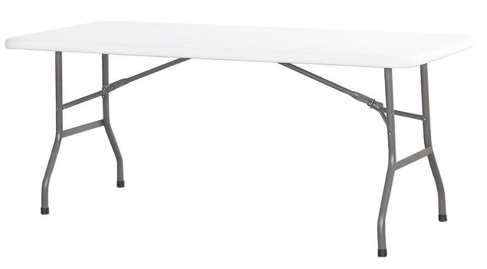 Catering rectangular table, 1800x740x(H)740mm