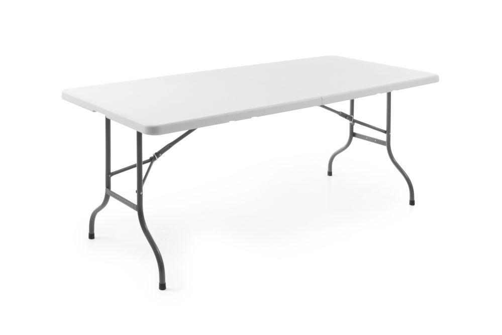 Folded rectangular catering table, 1830x750x(H)740mm