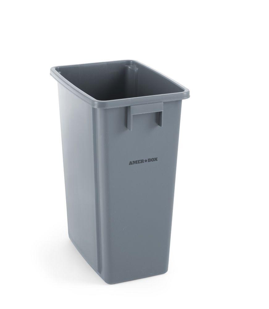 Rectangular waste container 60L, 440x320x(H) 580mm