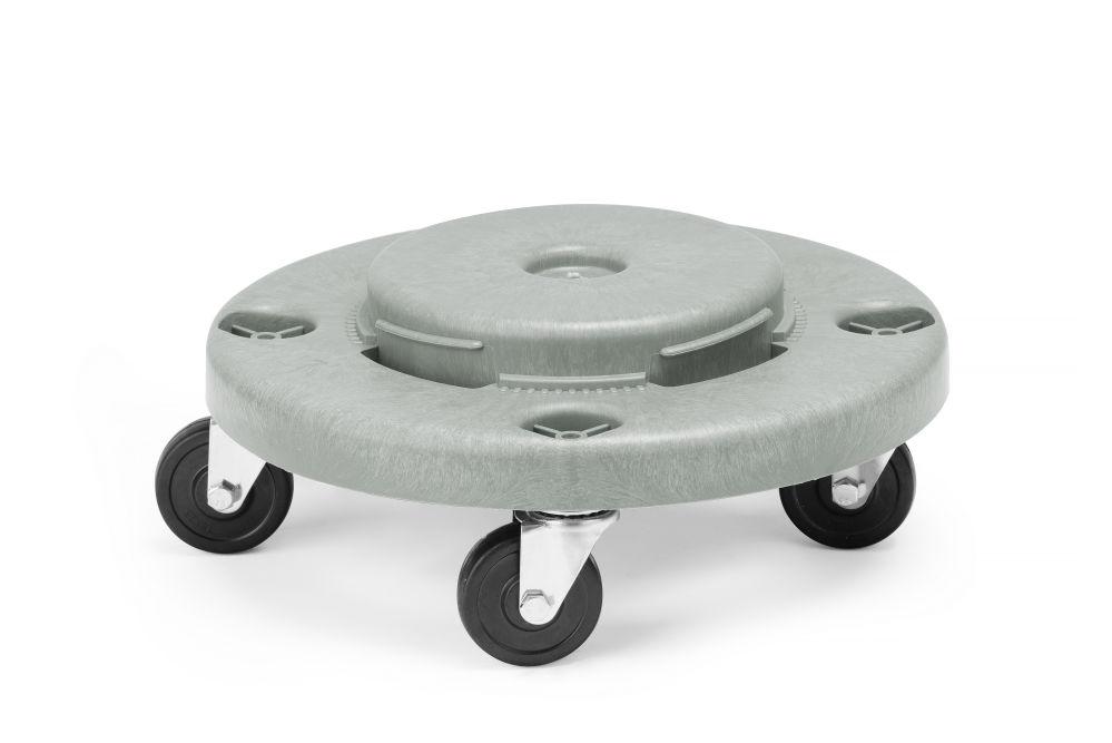 round trolley for waste container, 405mm