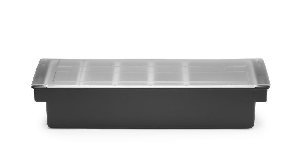 5 compartment holder, 495 x 160 x 100 mm