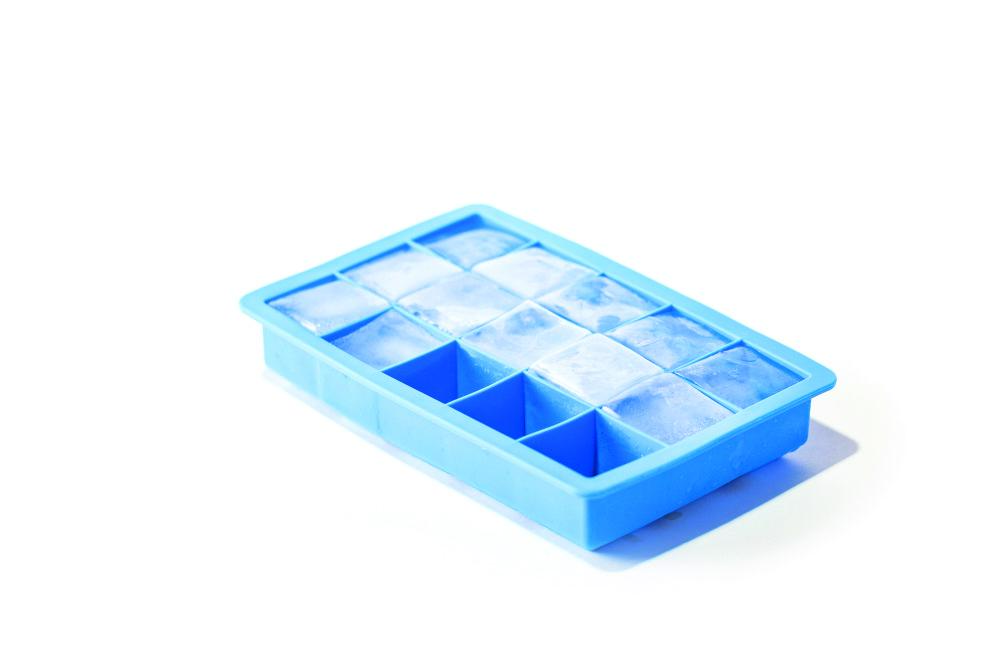 Silicon ice cube makers, 15 cavities, 15x kostka 3x3x3 cm
