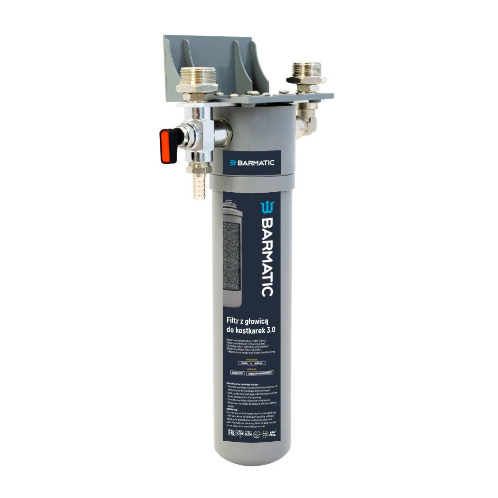 Filter s hlavicou pre výrobníky ľadu 3.0, Barmatic, 180x90x(H)340mm