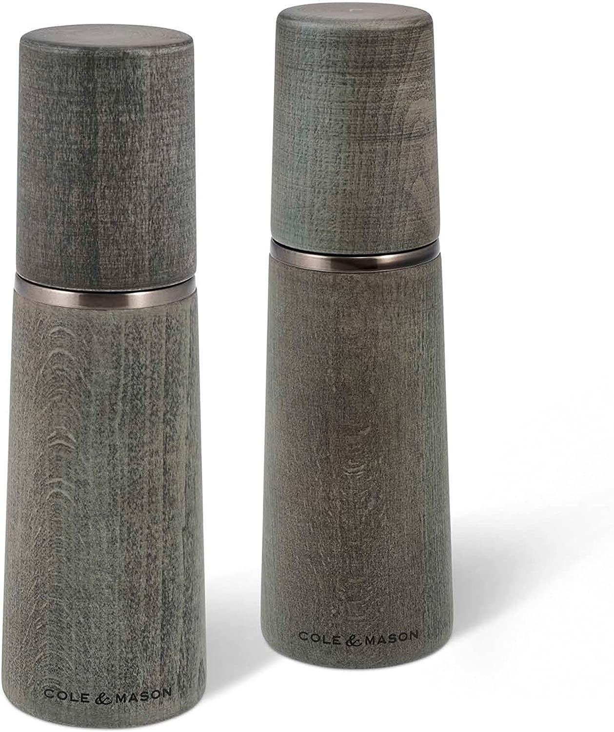 Súprava mlynčekov na soľ a korenie Marlow Dark Grey Precision+