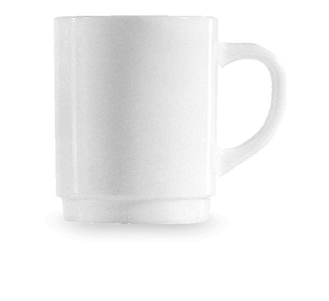 Hrnček Restaurant, Arcoroc, 0,25L, Biela, 6 ks, ⌀72x(H)89mm