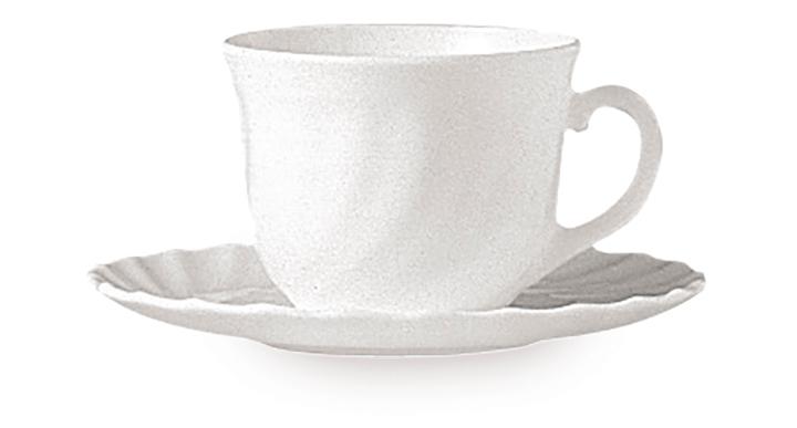 Šálka Trianon, Arcoroc, 280 ml, 0,28L, Biela, ⌀94x(H)72mm