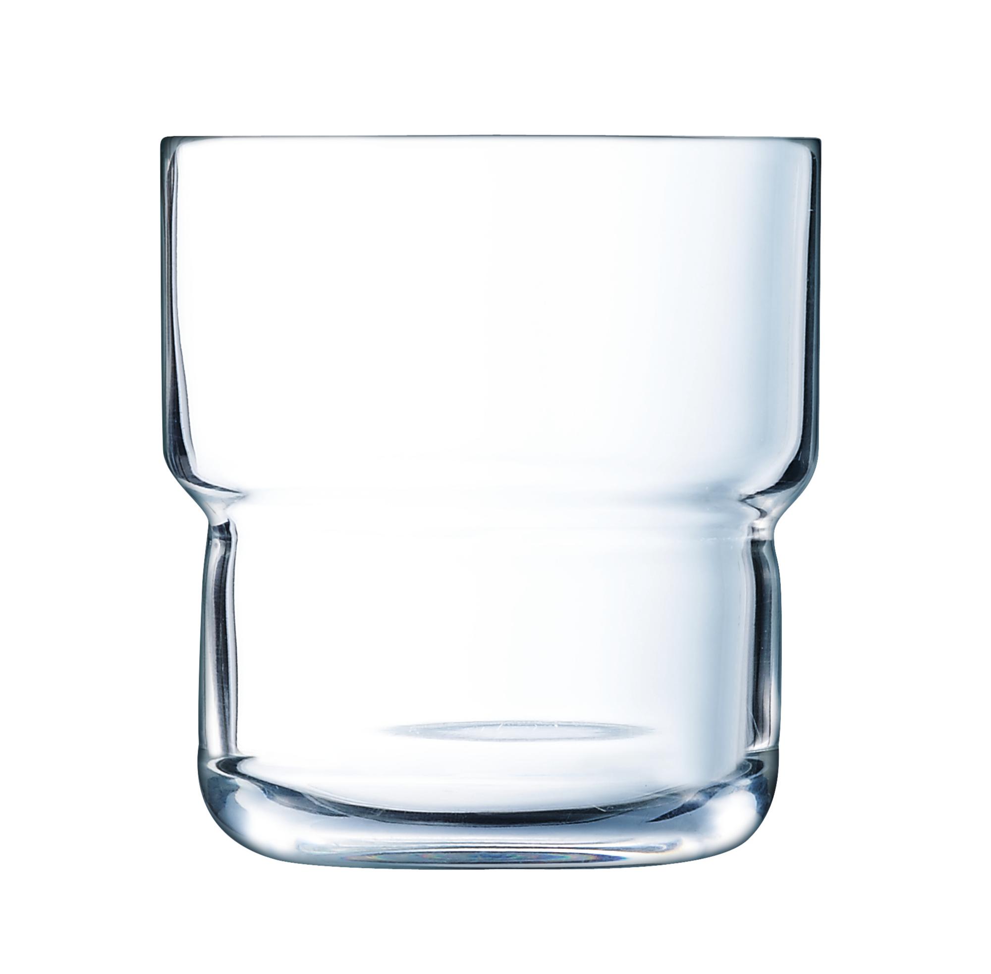 Log lowball glass, 220ml