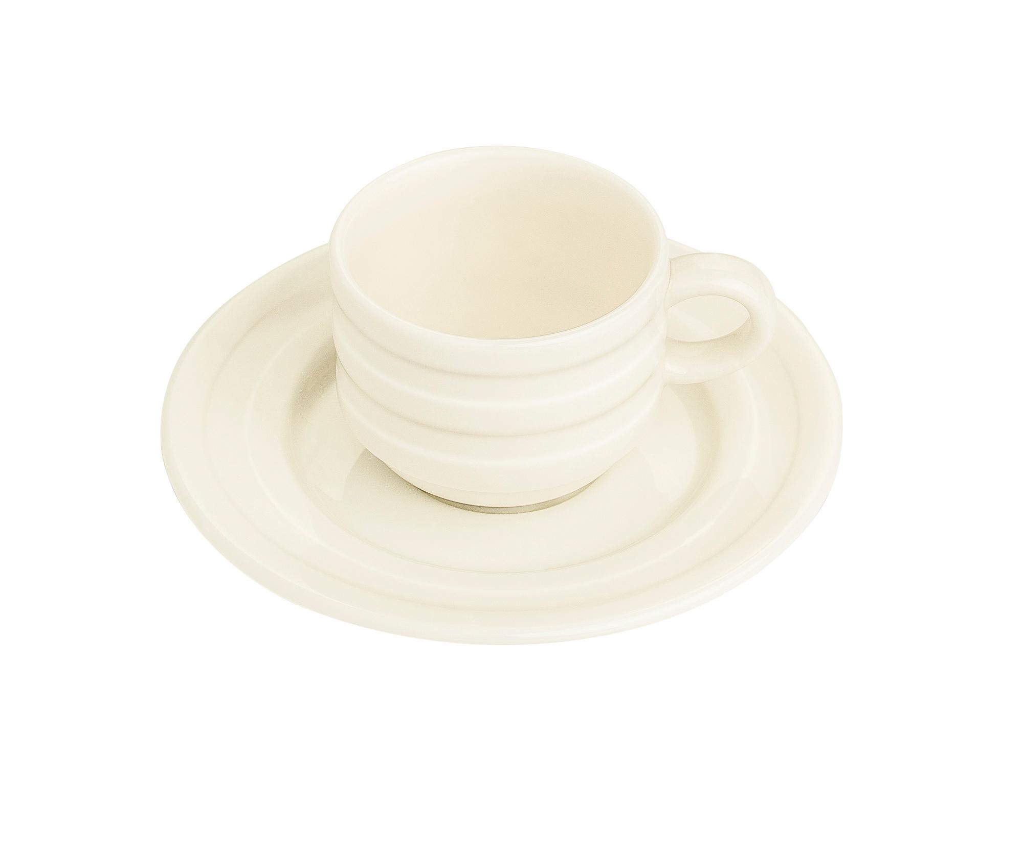 Perla cup with saucer, 90ml