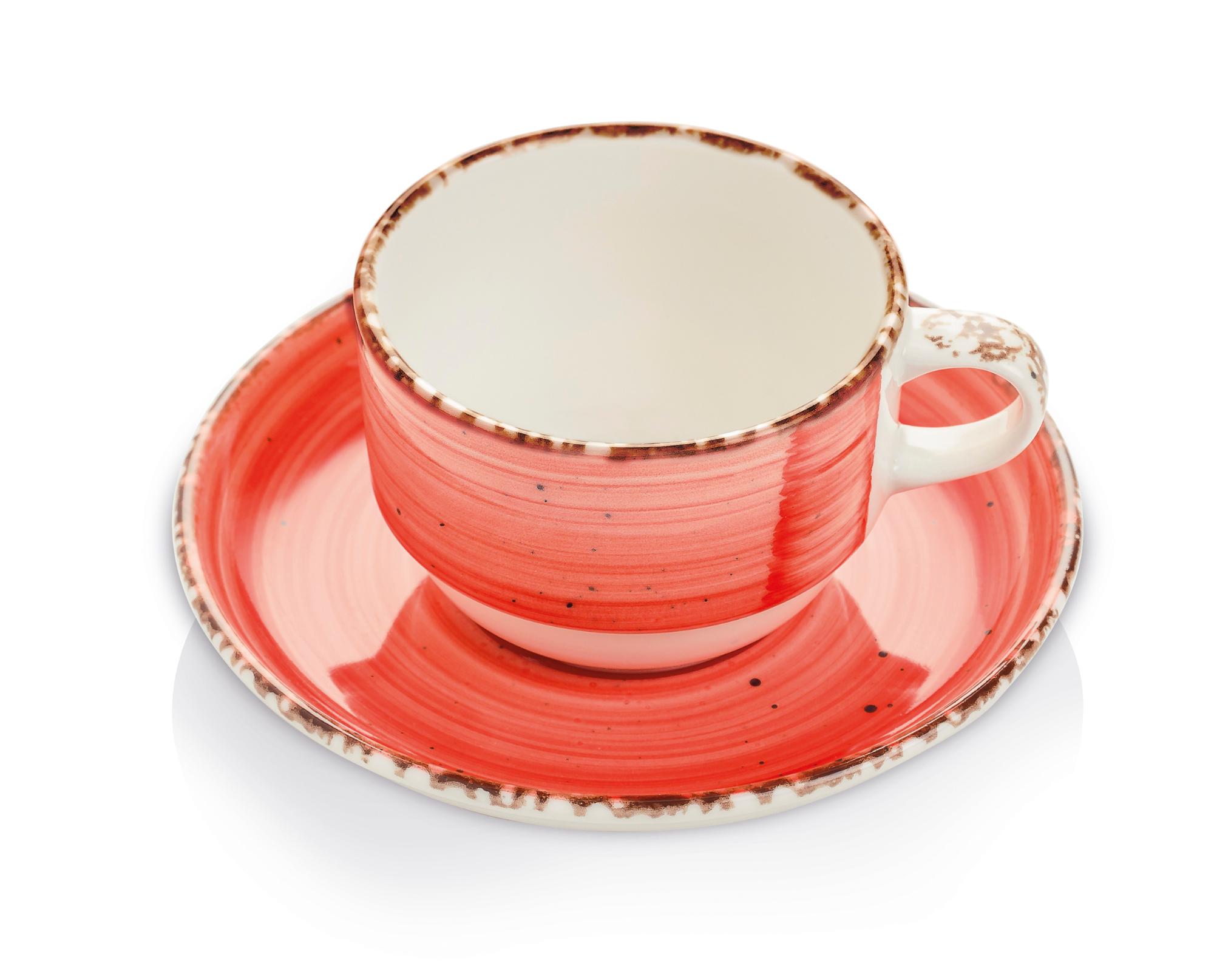 Rubin cup with saucer, 90ml