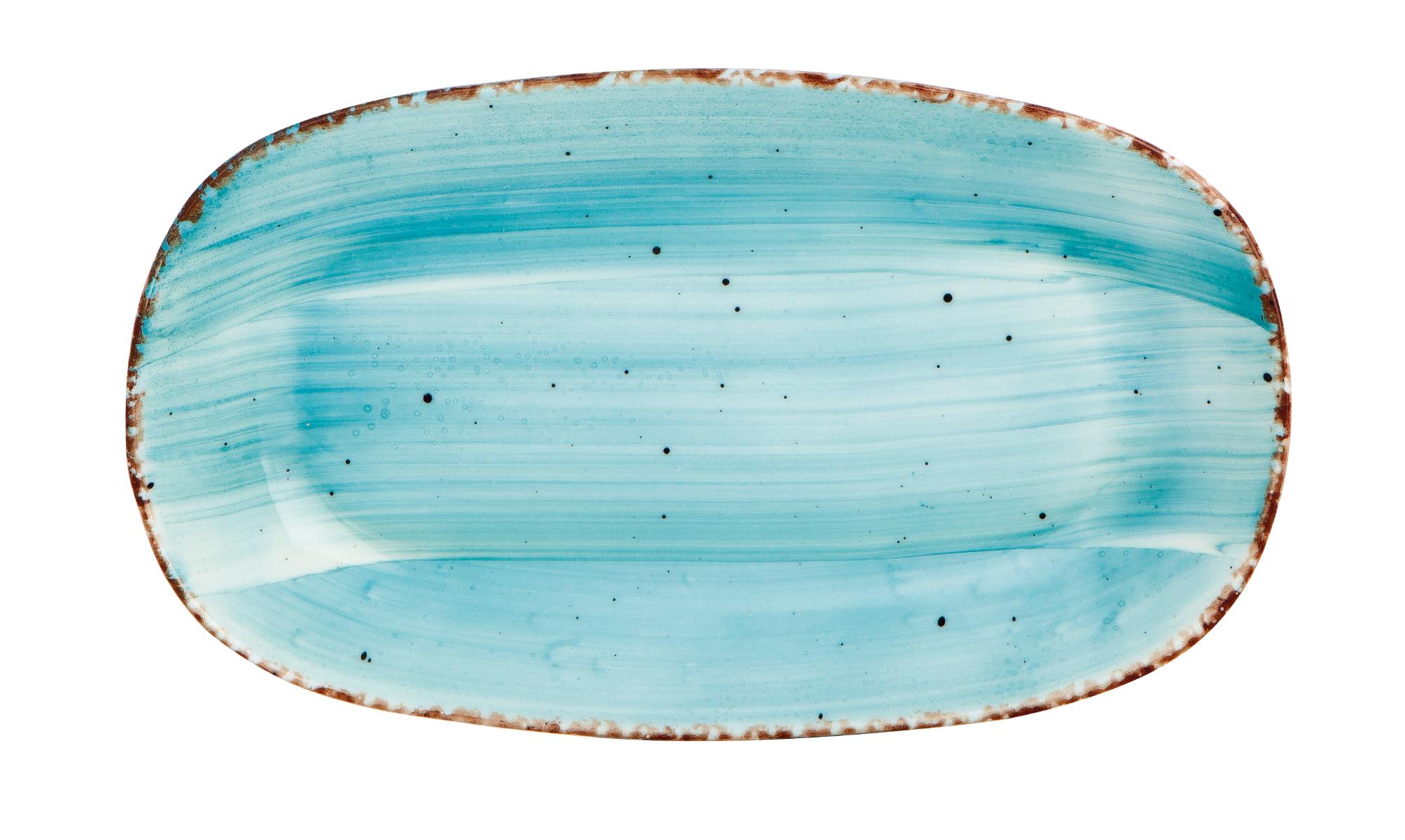 Turkus oval dish, 260x150mm