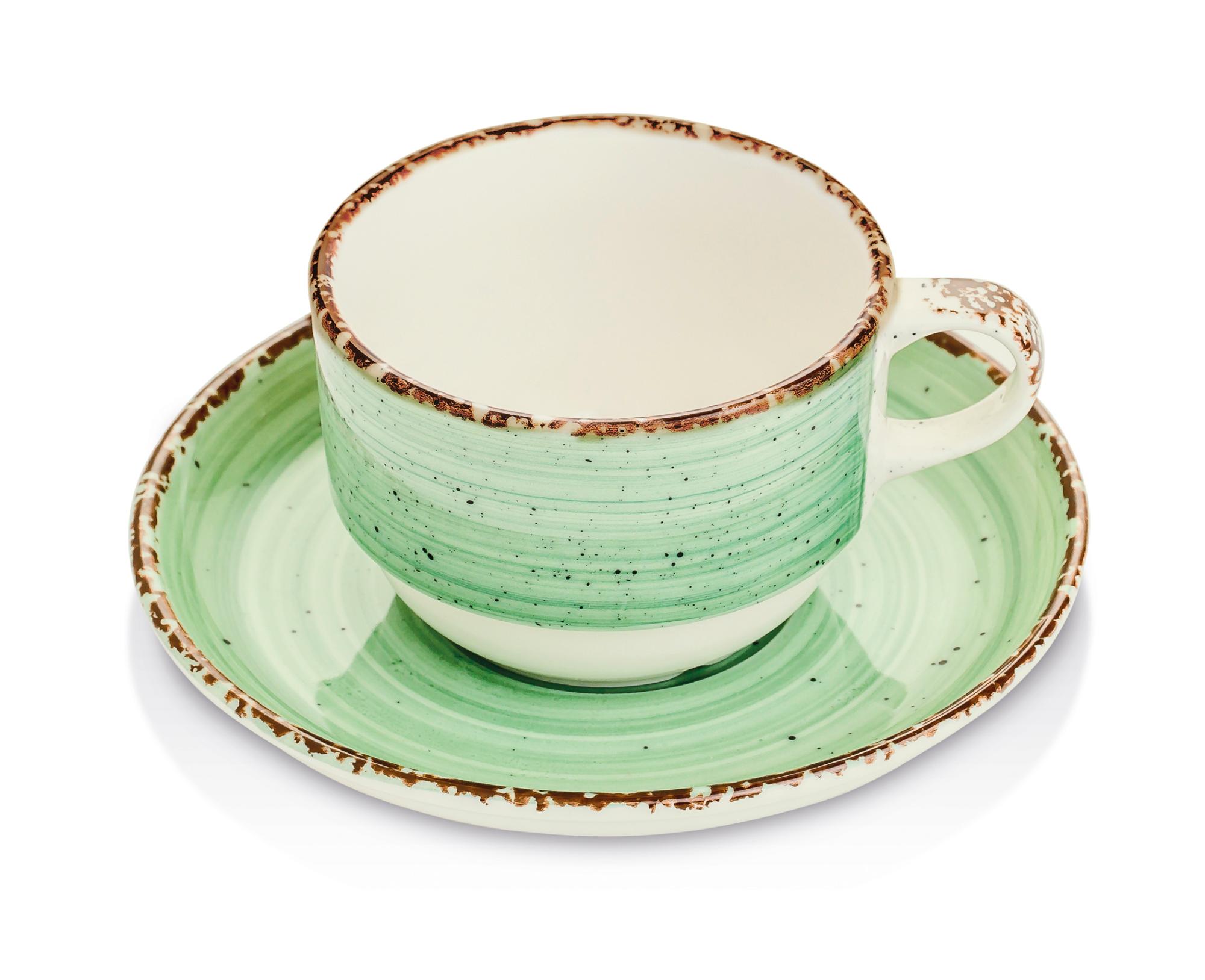 Nefryt cup with saucer, 90ml