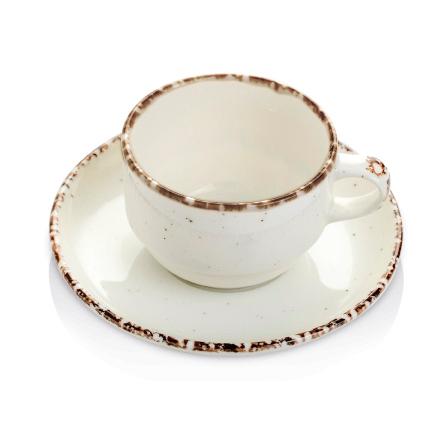 Opal cup with saucer, 90ml