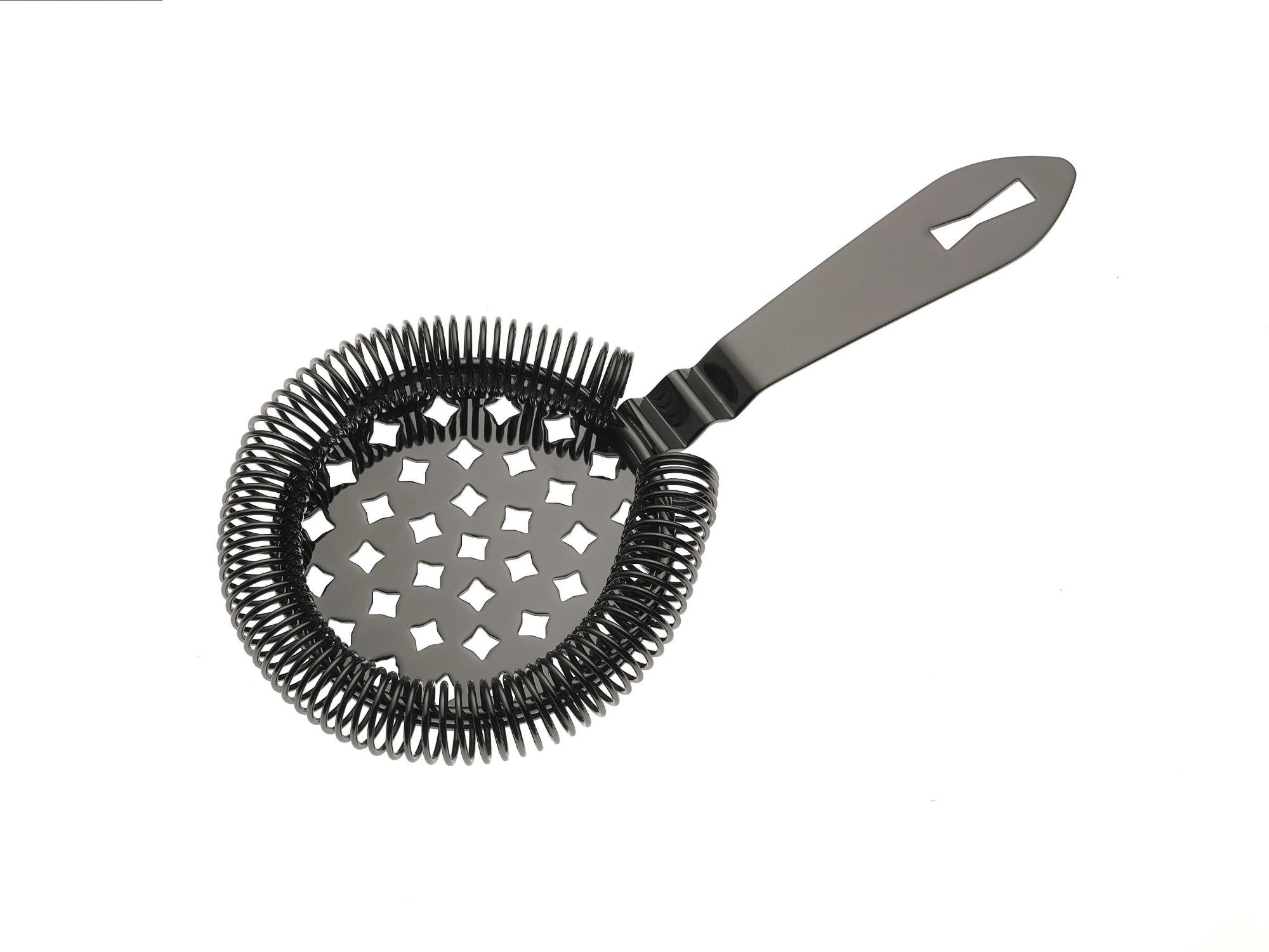 Classic Hawthorne Spring Bar Strainer, Black, 155mm