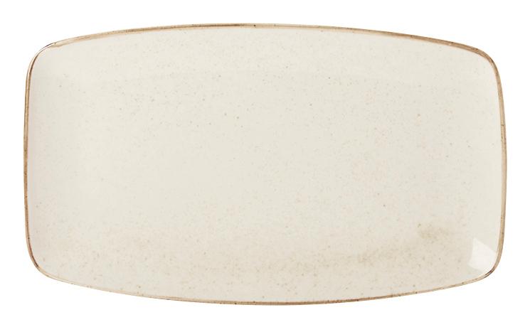 Sand rectangular dish, 310x180mm