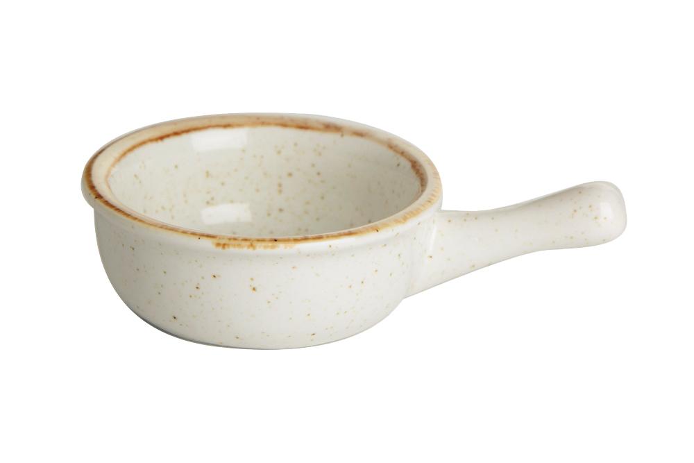 Sand mini dish with handle, 60mm