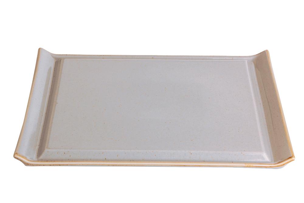 Ashen steak plate, 330x260mm