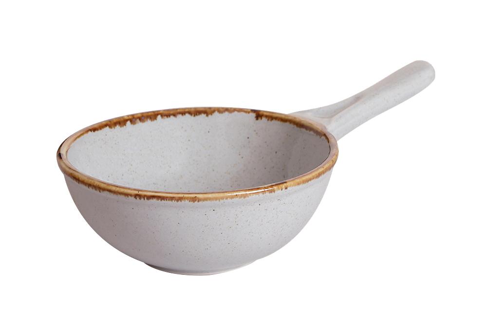 Ashen saucepan, 160x(H)85mm