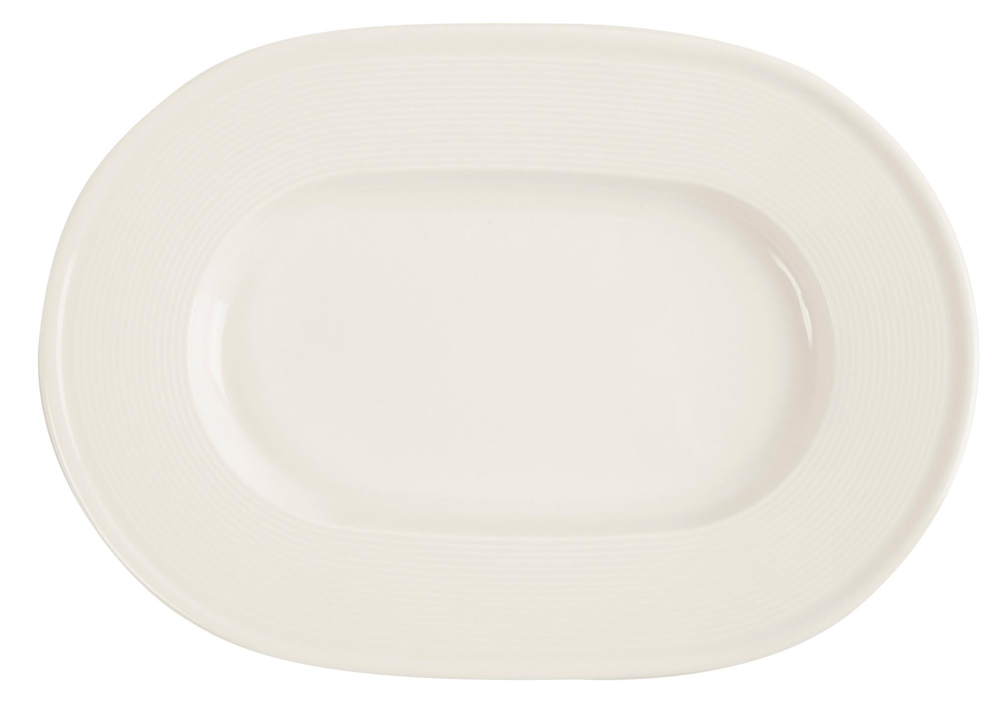 Line oval platter, 280mm