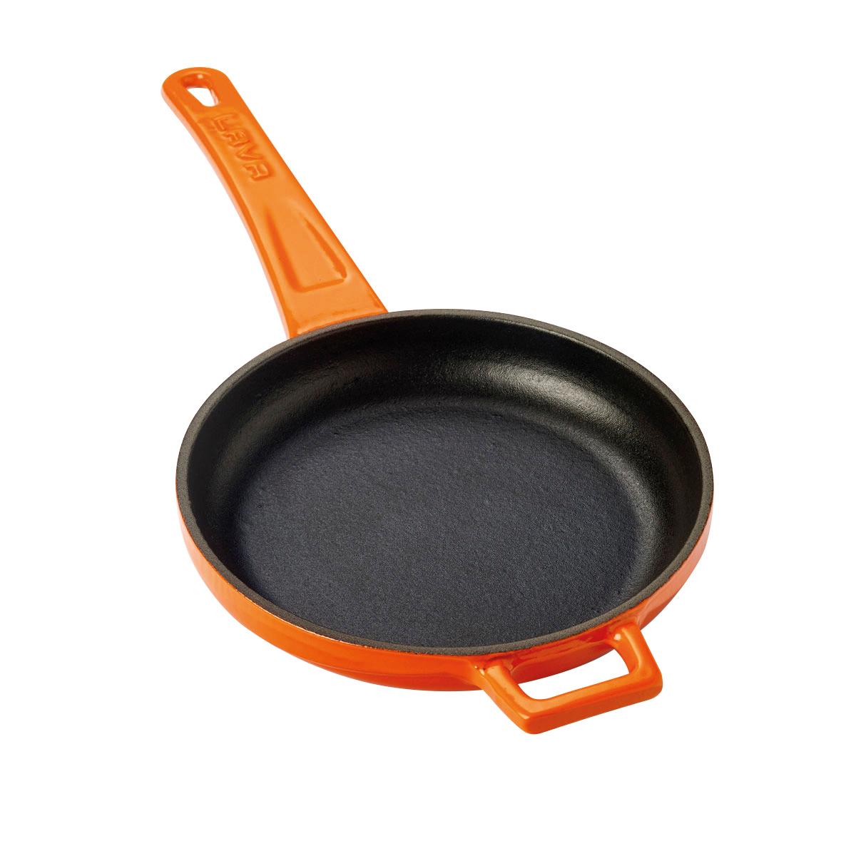 Cast iron Frying Pan,integral w/ metal handles ( )16cm, 400ml