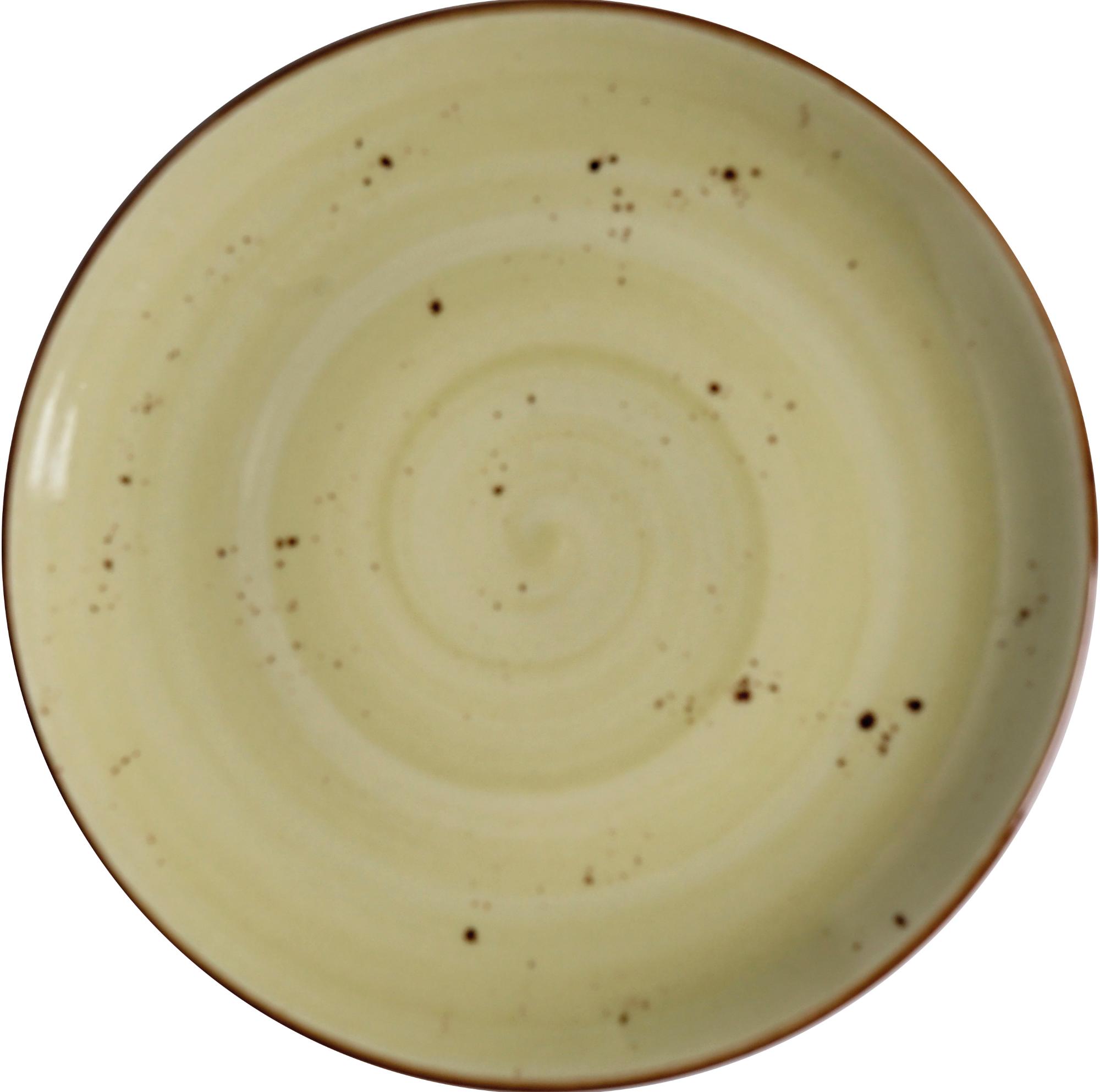 Olive flat plate, 190mm