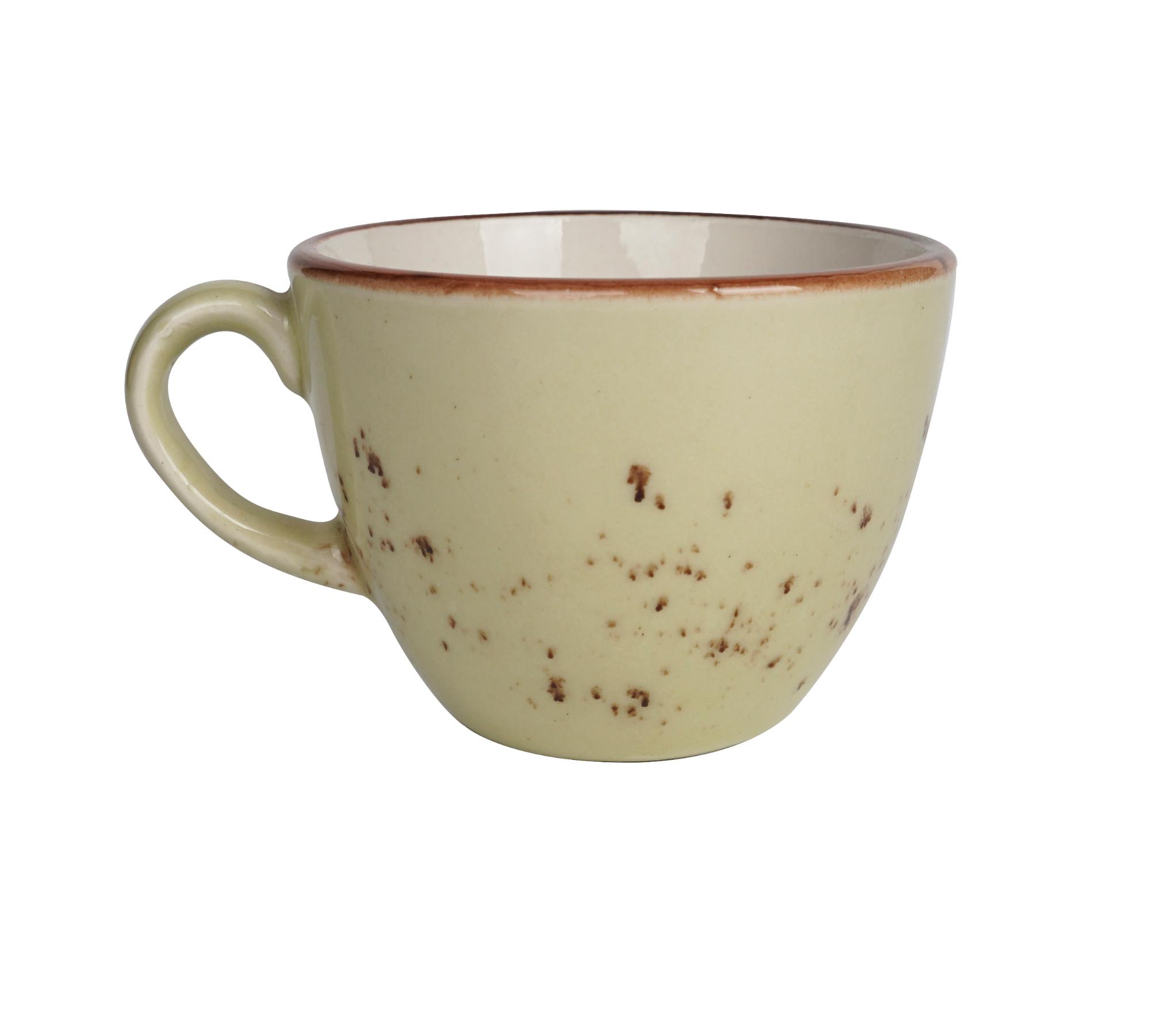 Olive cappuccino cup, 285ml