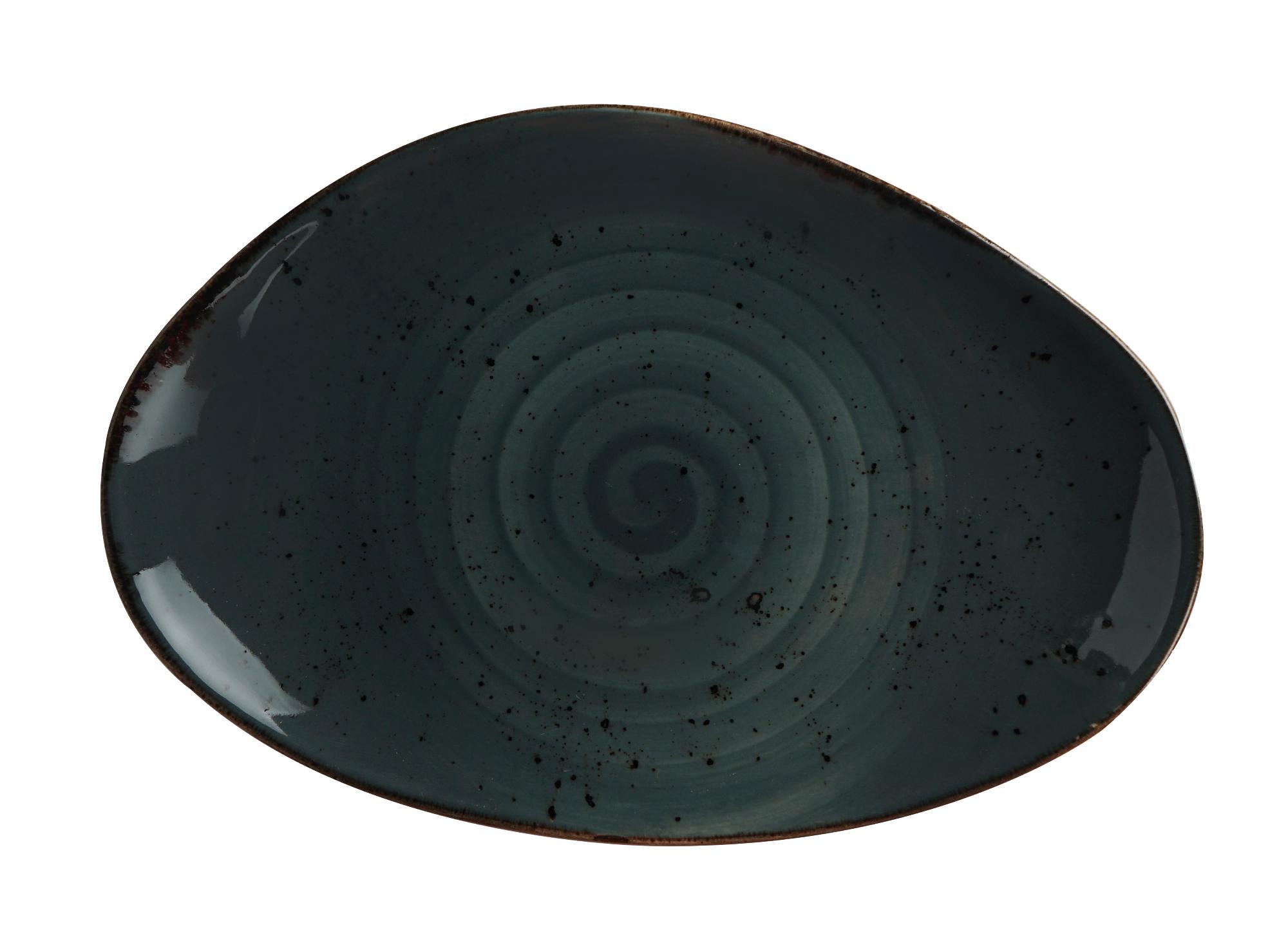 Arando organic shape plate, 350x210mm