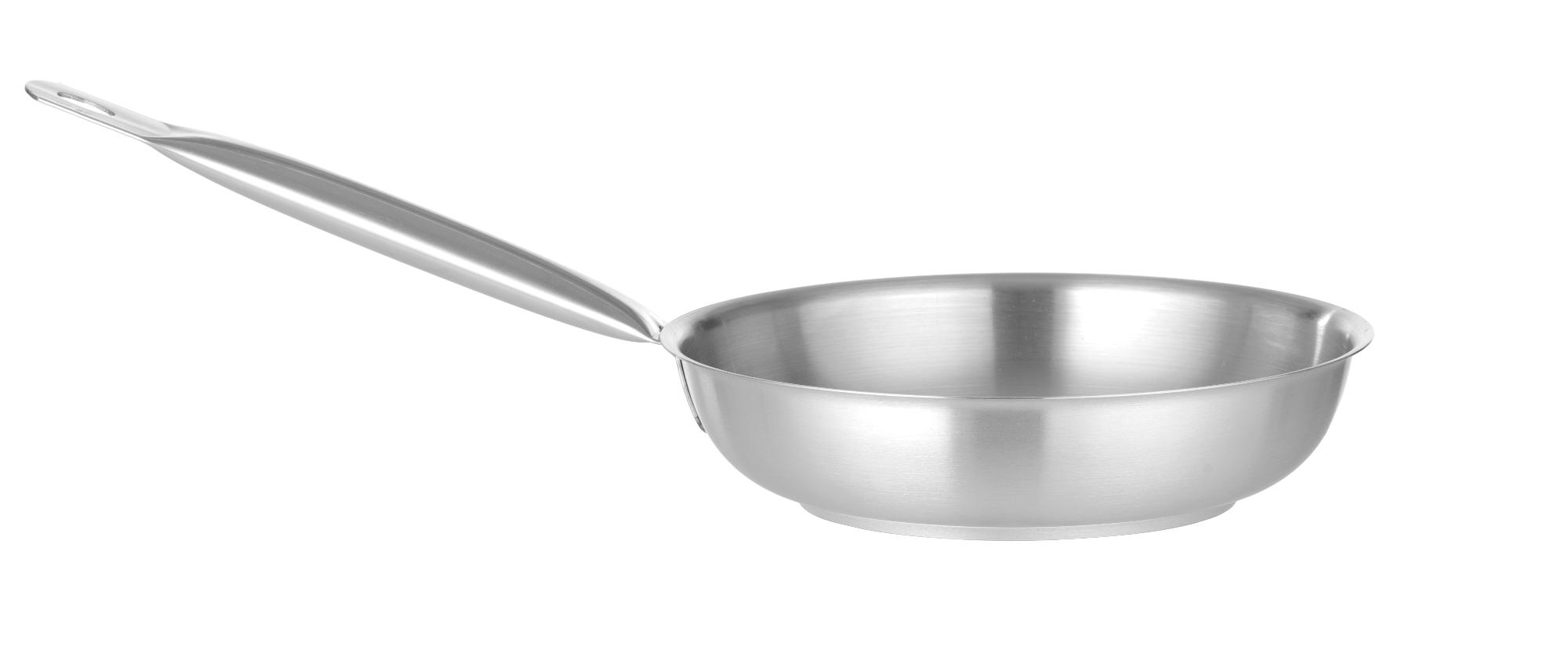 Stainless steel frying pan, 200mm