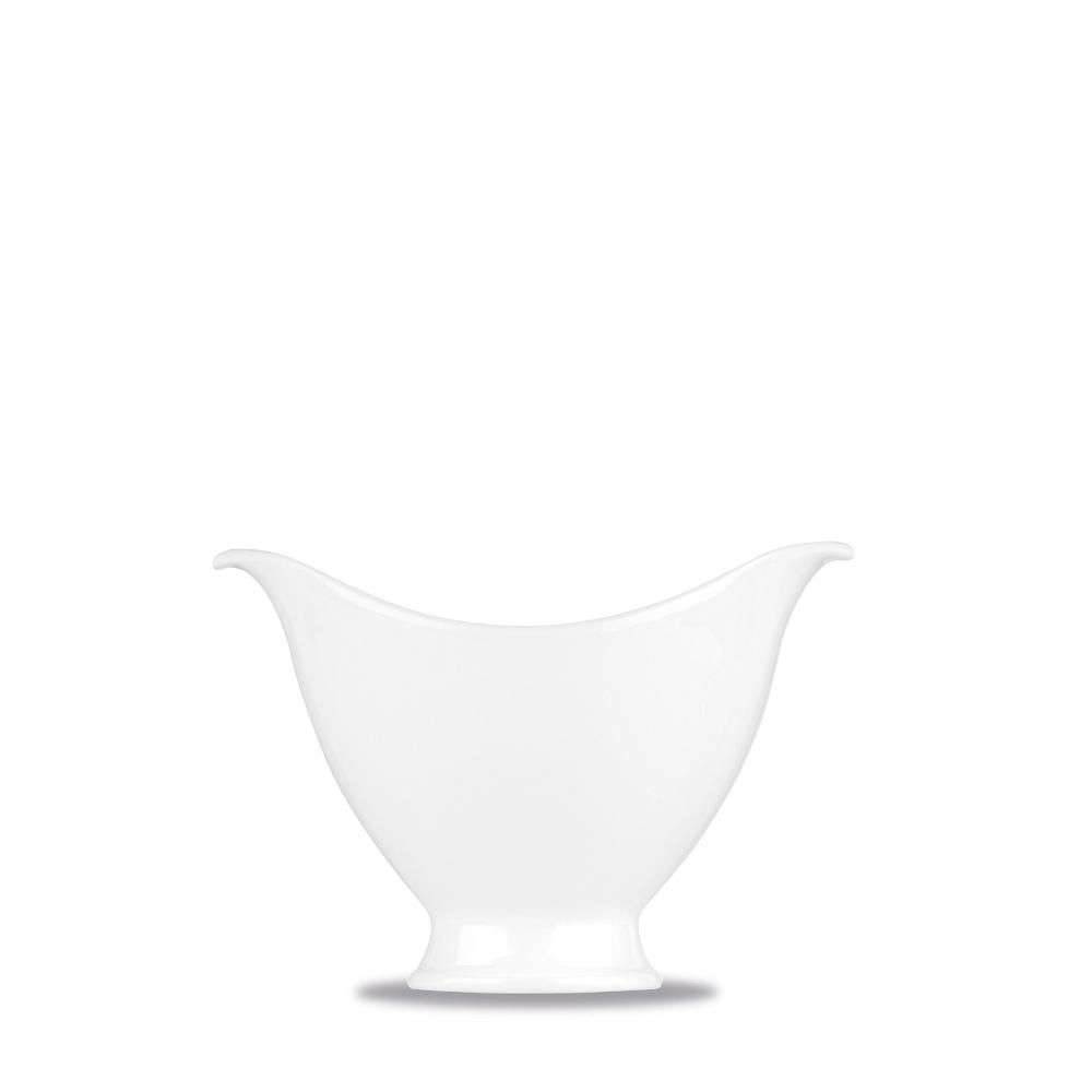 Alchemy Balance White footed soup bowl, 150mm