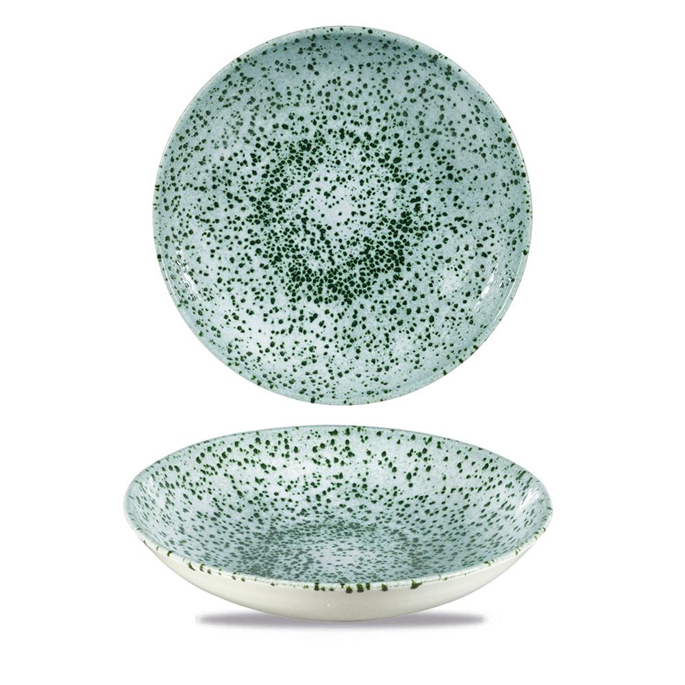 Mineral Green coupe bowl, 182mm