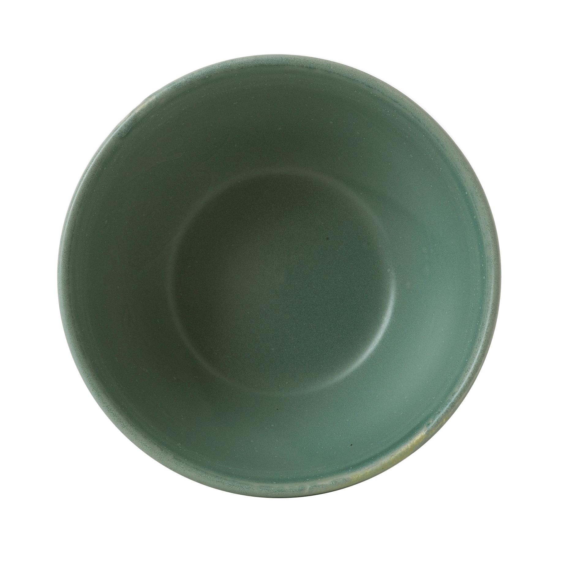 Andorra Green Contour snack bowl, 130x65mm