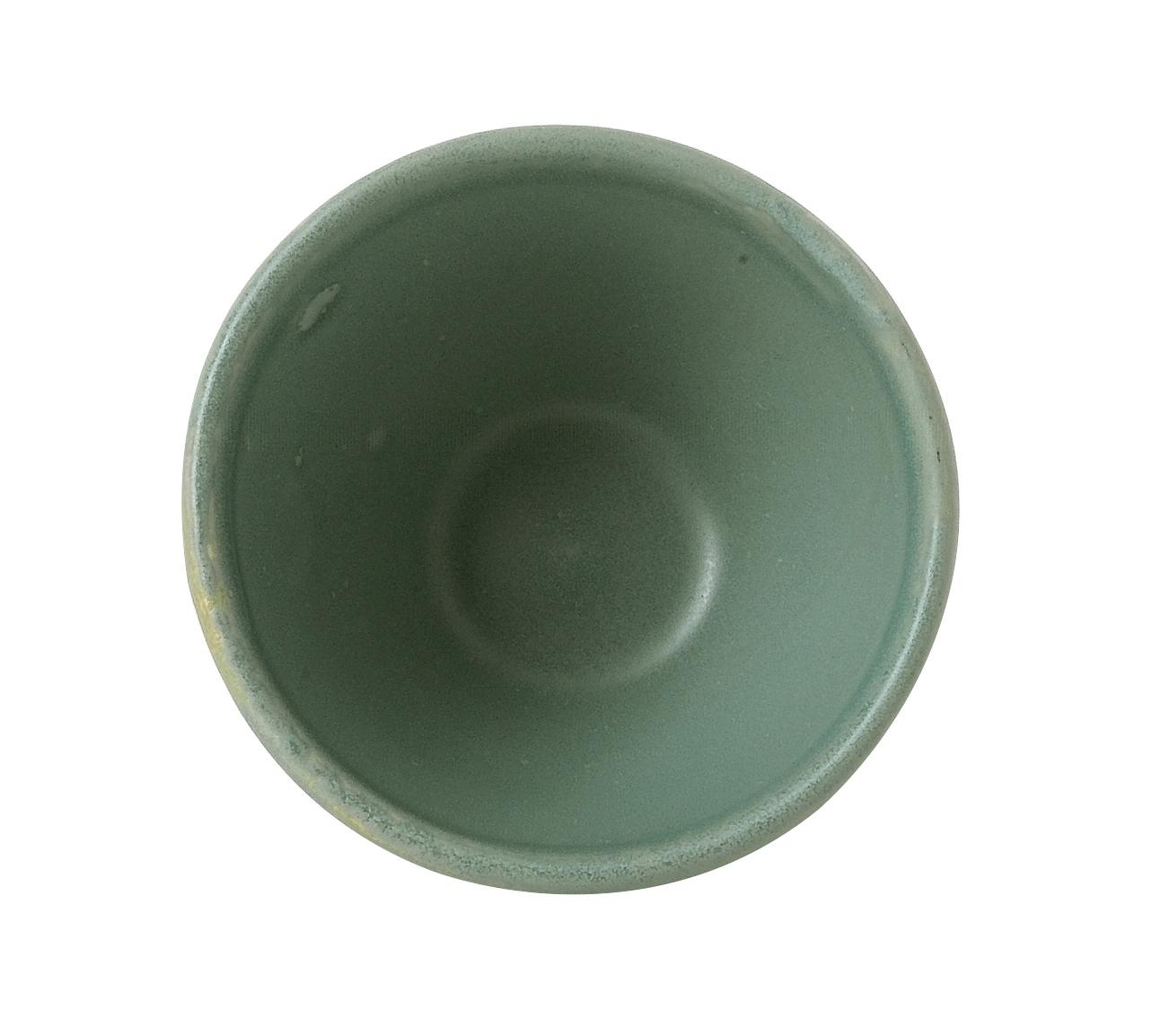Andorra Green Contour dip pot , 70x40mm