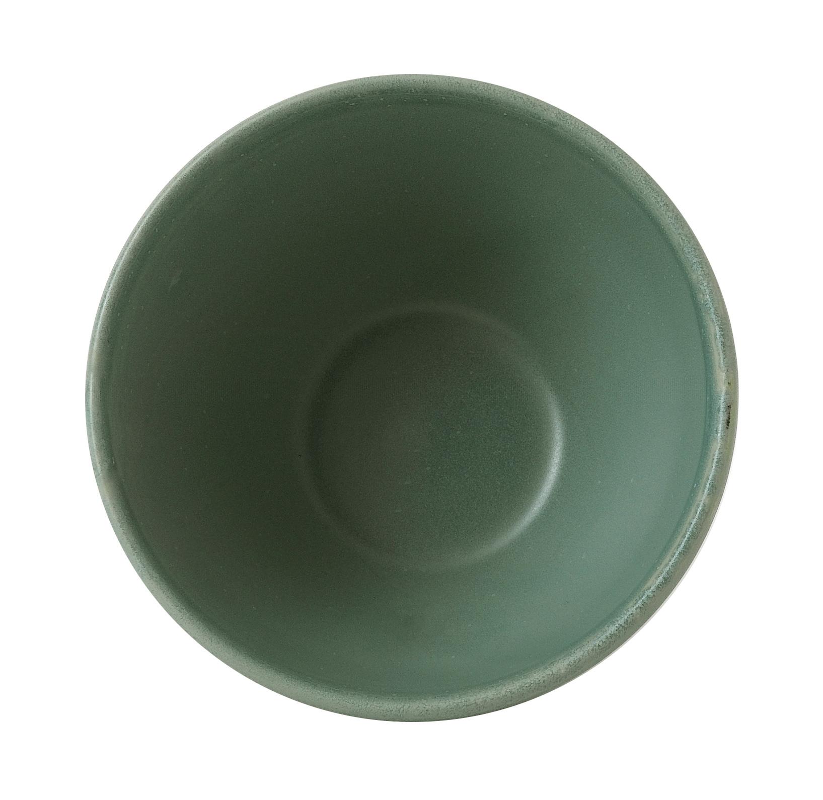 Andorra Green Contour deep bowl, 102x60mm