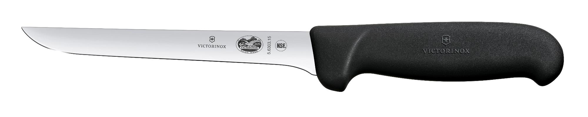 Fibrox deboning knife, stiff, 15 cm